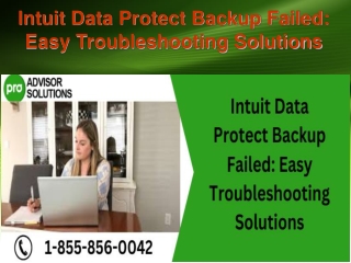 Intuit Data Protect Backup Failed Easy Troubleshooting Solutions