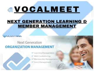 Vocalmeet - Leading Edge Learning & Association Management