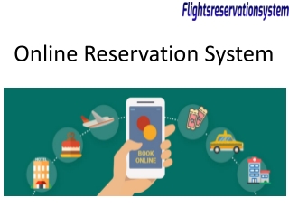 Online Reservation System