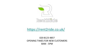 Rent 2 Ride