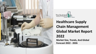 Healthcare Supply Chain Management Market Industry Analysis, Size, Share 2031