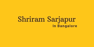 Shriram Sarjapur Bangalore E brochure