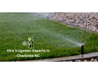 Hire Irrigation Experts In Charlotte NC