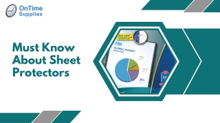 Must Know About Sheet Protectors