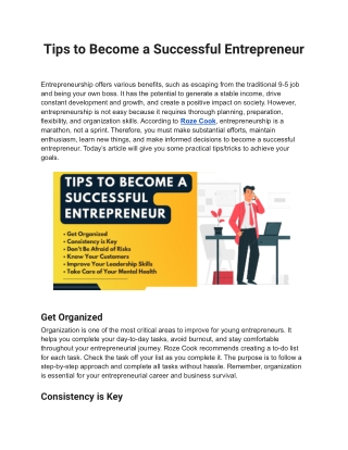 Top Strategies For Become a Entrepreneur