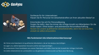 Zeitarbeitsfirma Deutschland | Das4you.de