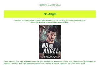 [READ] No Angel PDF eBook