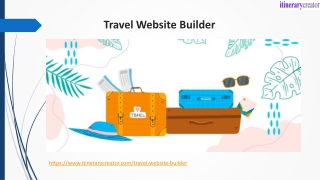 Travel Website Builder