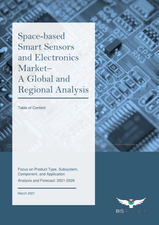 Space-based Smart Sensors and Electronics Market