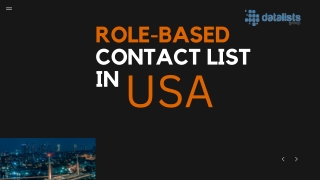 Role Based database