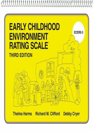 Early Childhood Environment Rating Scale ECERS 3