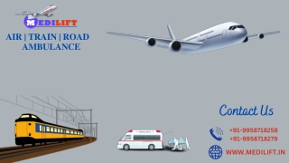 Obtain Fastest Air Ambulance Service in Patna or Ranchi by Medilift