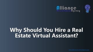 Commercial Real Estate Headhunters - Alliance Recruitment Agency