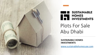 Plots For Sale Abu Dhabi