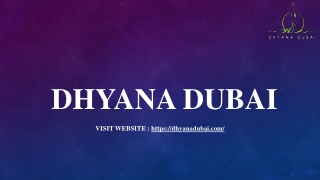 DHYANA DUBAI- Kundalini Yoga Studio in Dubai