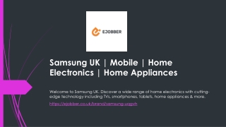 Samsung UK | Mobile | Home Electronics | Home Appliances