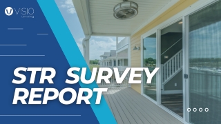 Visio Lending Short Term Rental Survey