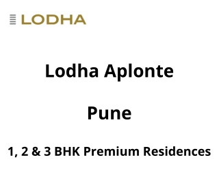 Lodha Aplonte Pune | E-Brochure