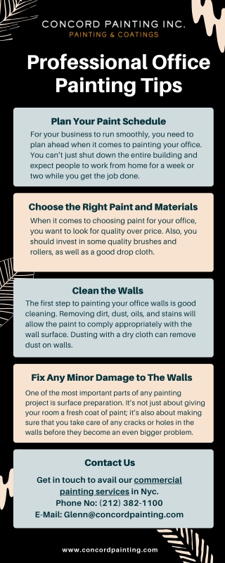 Professional Office Painting Tips