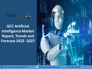GCC Artificial Intelligence Market Size PDF 2022-2027 Syndicated Analytics
