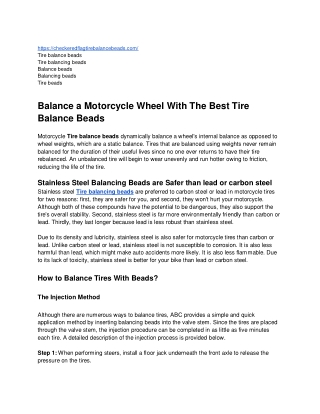 Balancing beads| Checkered Flag Tire Balance Beads
