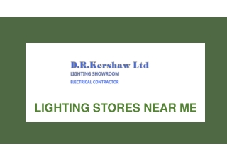 Lighting Stores Near Me