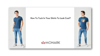 HOW TO TUCK IN YOUR SHIRTS TO LOOK COOL?