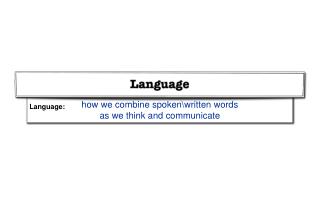 Language: