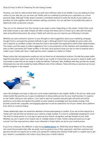 What's Holding Back the buy 50 twitter poll votes Industry?