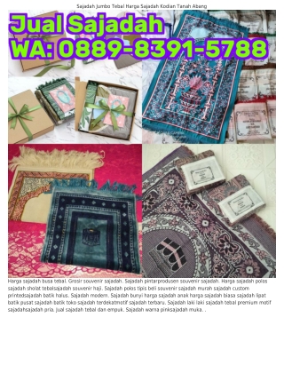 ౦88ᑫ~8ᣮᑫI~5ᜪ88 (WA) Toko Sajadah Di Jogja Toko Sajadah Souvenir Jogja