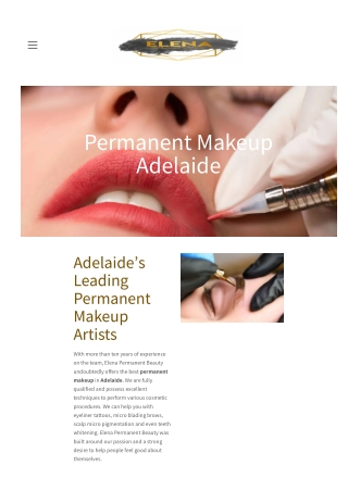 Permanent Makeup Adelaide