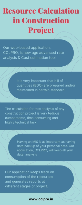 Resource Calculation in Construction Project - Info