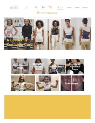 Scoliosis Brace | 3D Scoliosis Bracing - Eschen P&O Labs