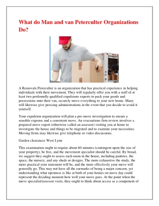 Professional Home Removals in Peterculter.