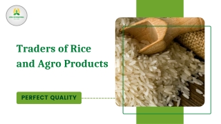 Traders of Rice and Agro Products