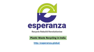 Plastic Waste Recycling in India