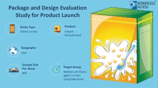 Package and Design Evaluation Study for Product Launch