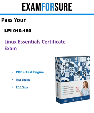 LPI 010-160 Dumps (2022) : Reduce Your Chances Of Failure