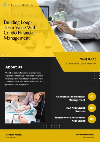 Building Long-Term Value With Condo Financial Management