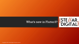 What’s new in Flutter3