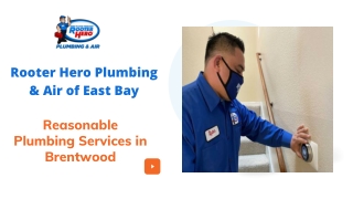 Reasonable Plumbing Services in Brentwood