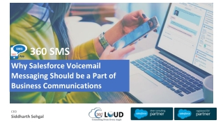 Why Salesforce Voicemail Messaging Should be a Part of Business Communications