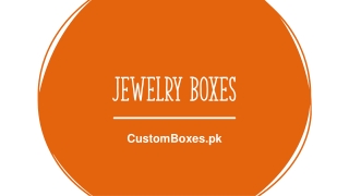 Elevate Your Accessories Brand with the Custom Jewelry Box