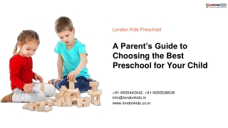 Best Preschool for Your Child in Ahmed Nagar