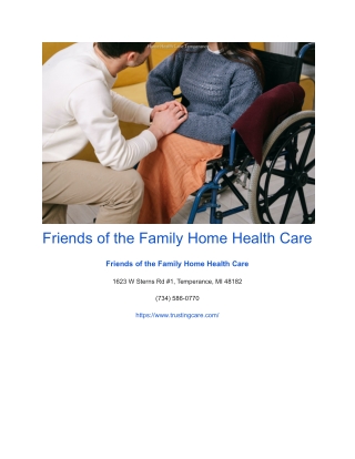 Friends of the Family Home Health Care