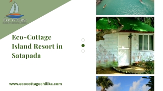 Eco-Cottage Island Resort in Satapada