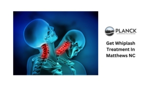 Get Whiplash Treatment In Matthews NC