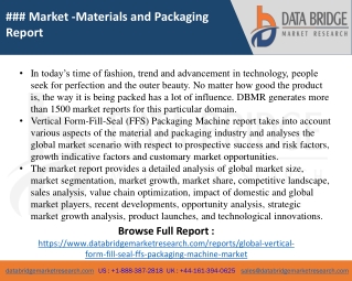 Vertical Form-Fill-Seal (FFS) Packaging Machine Market