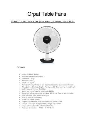 Table Fans_ Buy OrpatTable Fans in India Online _ OrpatGroup