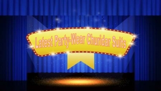 Latest Party churidar suit